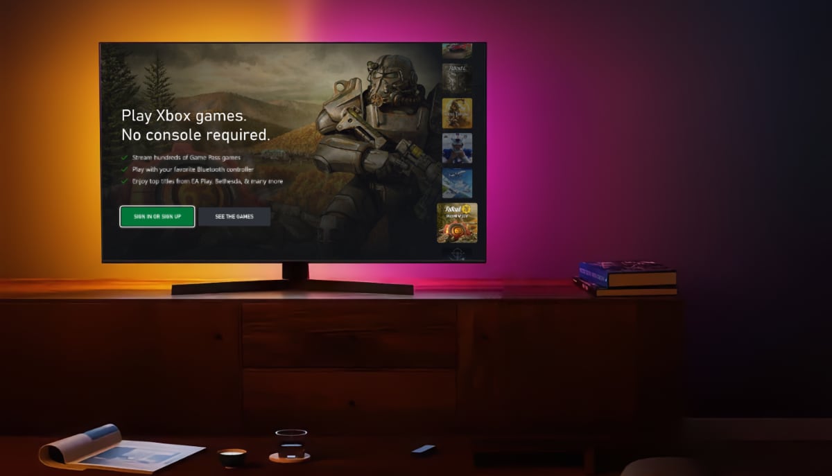 Xbox Cloud Gaming nas Smart TVs